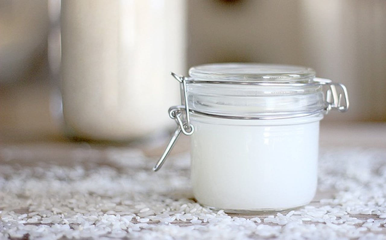 ماسك الزبادي مع الأرز