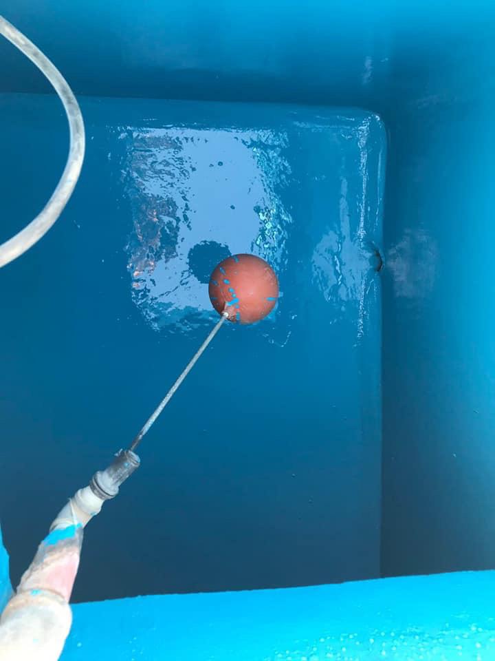 عزل خزانات المياه