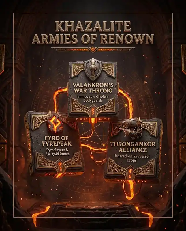 Unleash the Ultimate Duardin Combo: How to Mix Factions With New Khazalite Holds Armies of Renown!
