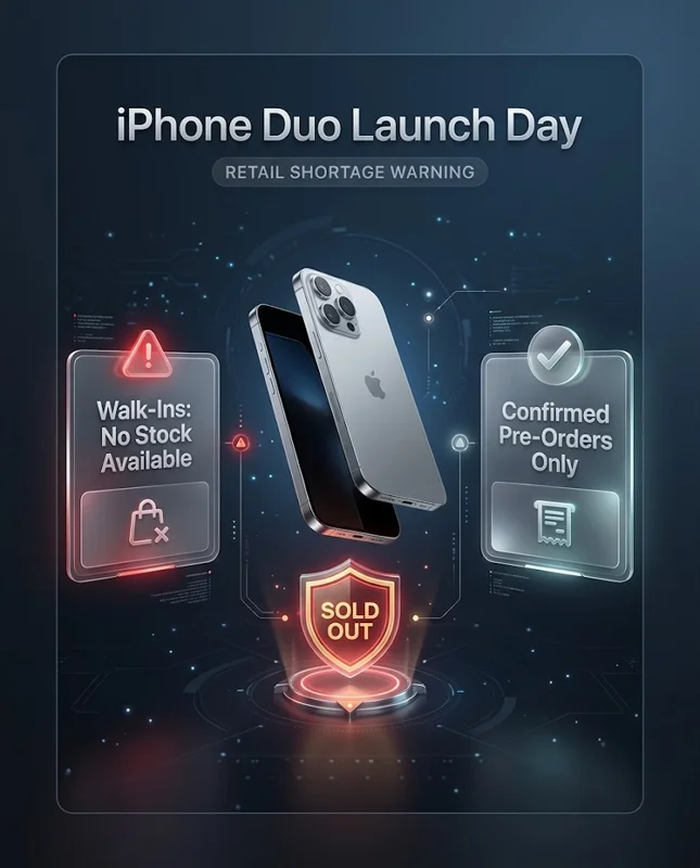 No Pre-Order? Don't Bother: Apple Staff Warn Against iPhone Duo Walk-Ins on Launch Day!