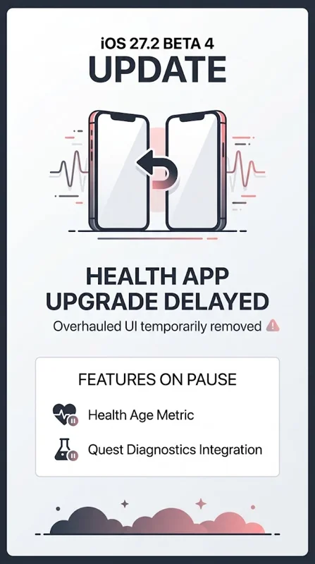 Apple Just Pulled the Massive Health App Upgrade from iOS 27.2—Here's Why!